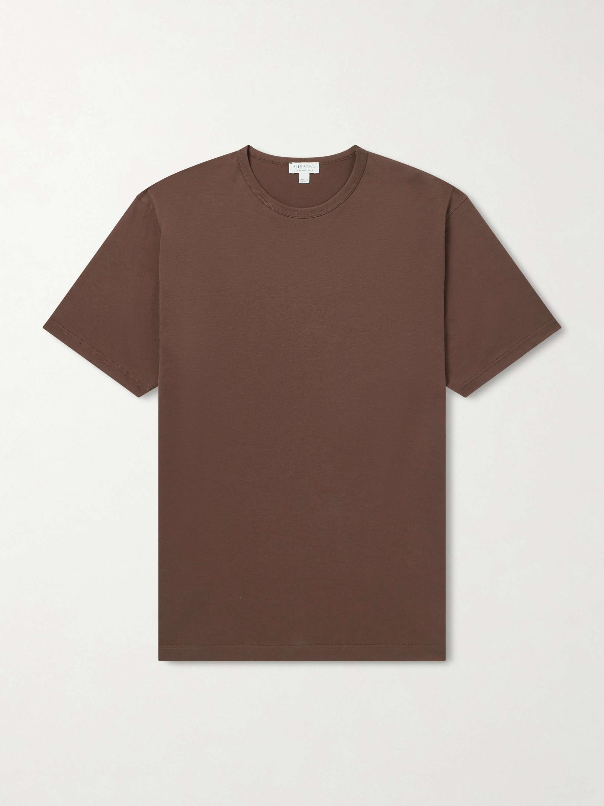 SUNSPEL Supima Cotton-Jersey T-Shirt