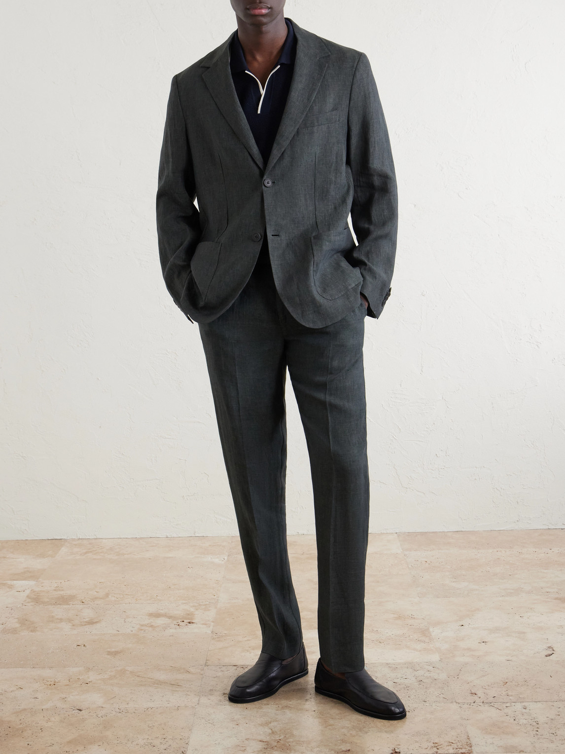 Linen Suit Jacket