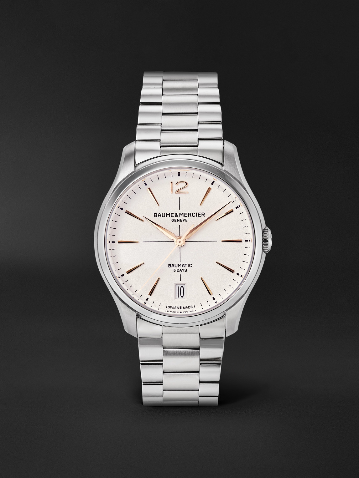 Baume & Mercier – Clifton Automatic 39mm Stainless Steel Watch, Ref. No. 10793
