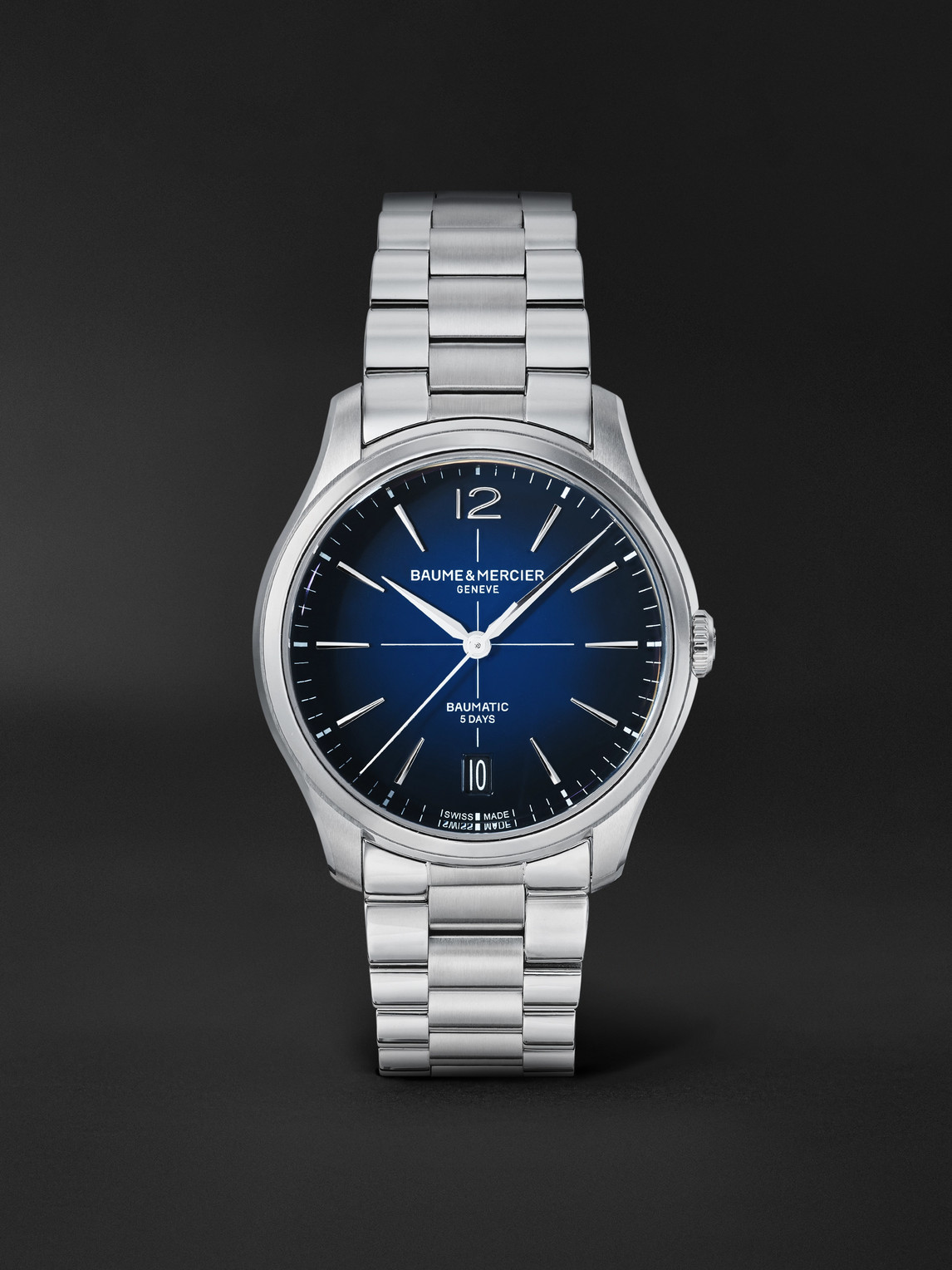 Baume & Mercier – Clifton Automatic 39mm Stainless Steel Watch, Ref. No. 10792