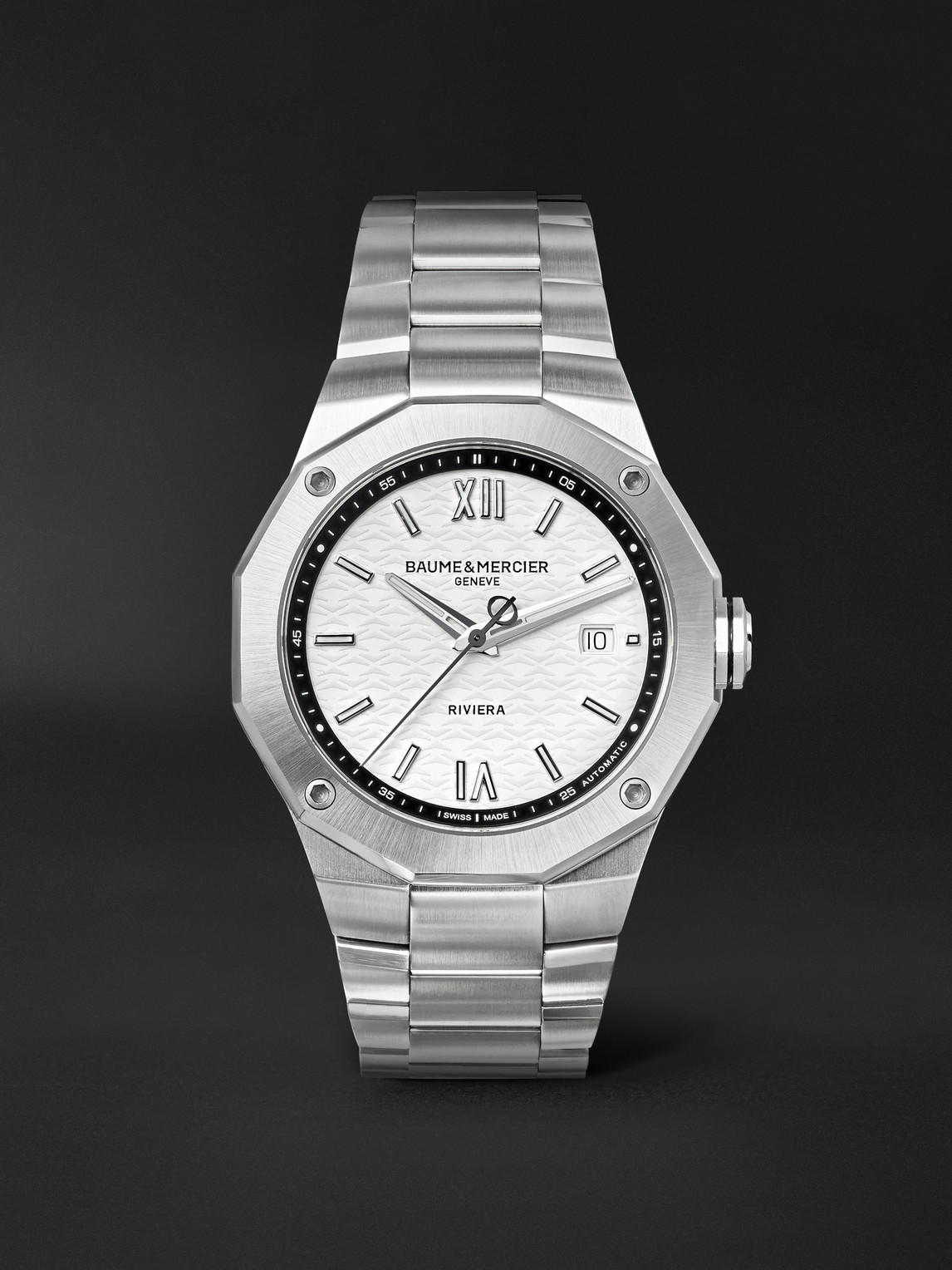 Baume & Mercier – Riviera Automatic 42mm Stainless Steel Watch, Ref. No. 10829