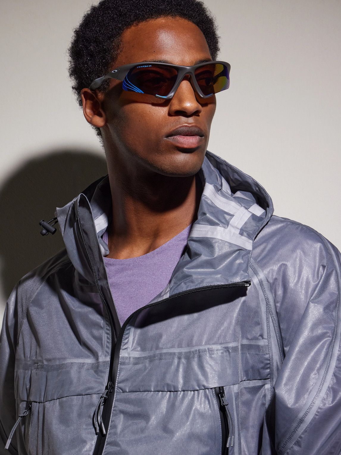  Oakley Eyewear - Suture Jacket Acetate Sunglasses - Men - Black 
