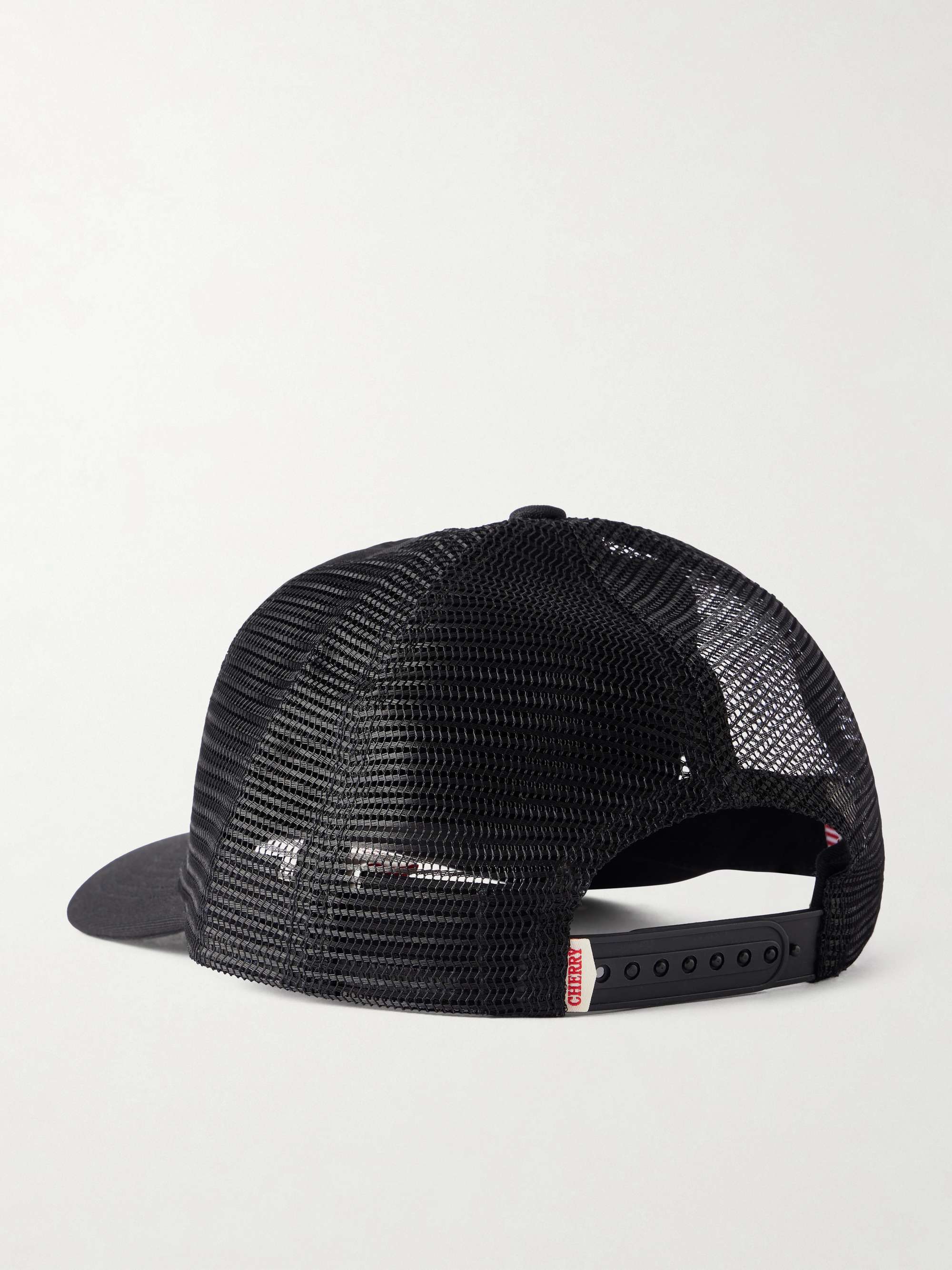 CHERRY LOS ANGELES 6 Star Logo-Embroidered Studded Canvas and Mesh