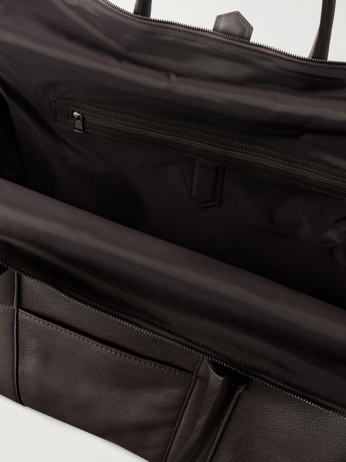 Canali Full-Grain Leather Tote Bag - Men | Thumbnail 6