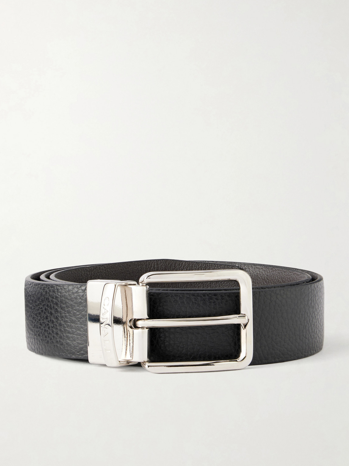 Canali 3.5cm Reversible Leather Belt - Men | Thumbnail 4 Canali 3.5cm Reversible Leather Belt - Men | Thumbnail 4