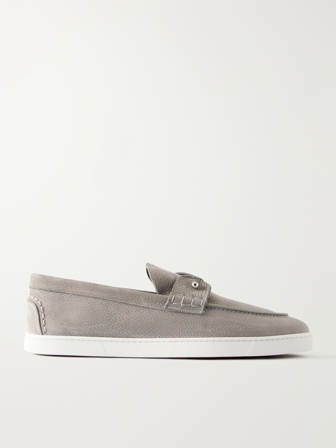Christian Louboutin Chambeliboat Full-Grain Nubuck Loafers - Men