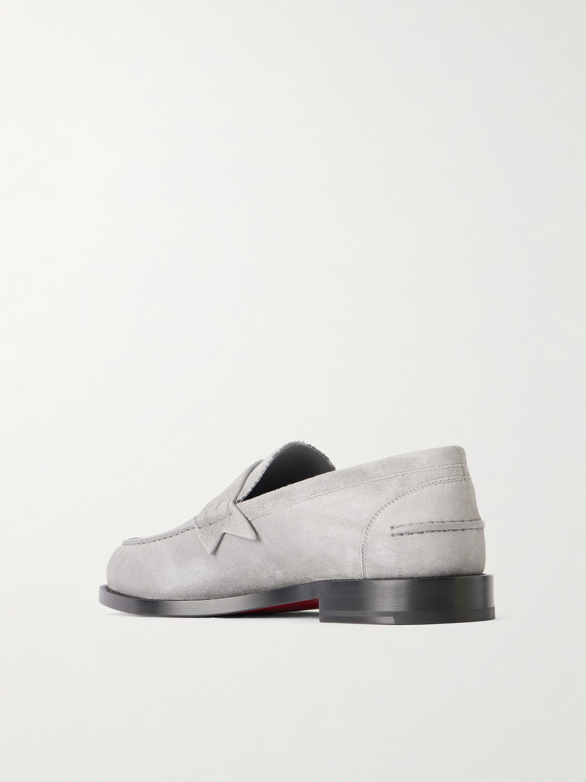 The Plato Neocl-Detailed Suede Penny Loafers