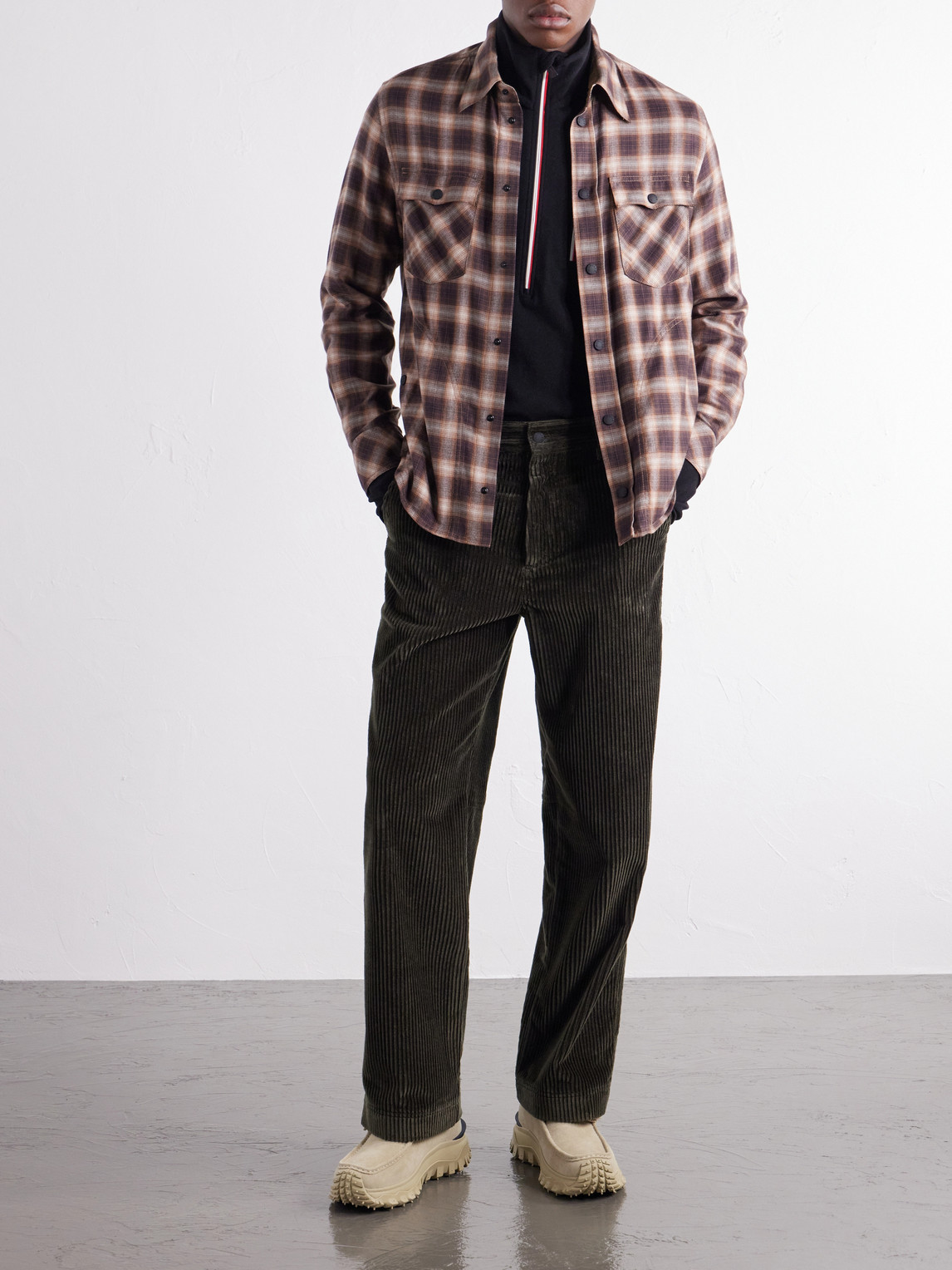 Grenoble - Straight-Leg Cotton-Blend Corduroy