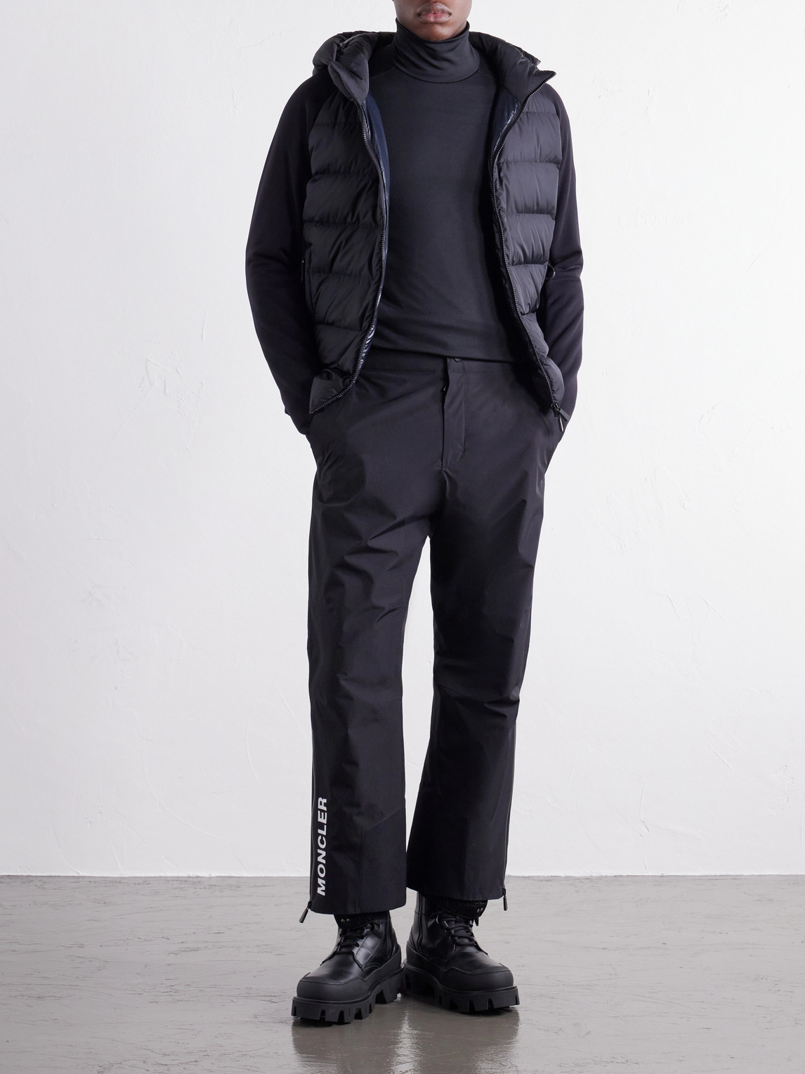 Grenoble - Slim-Fit Logo-Appliquéd Polartec® Power Grid™ Base Layer