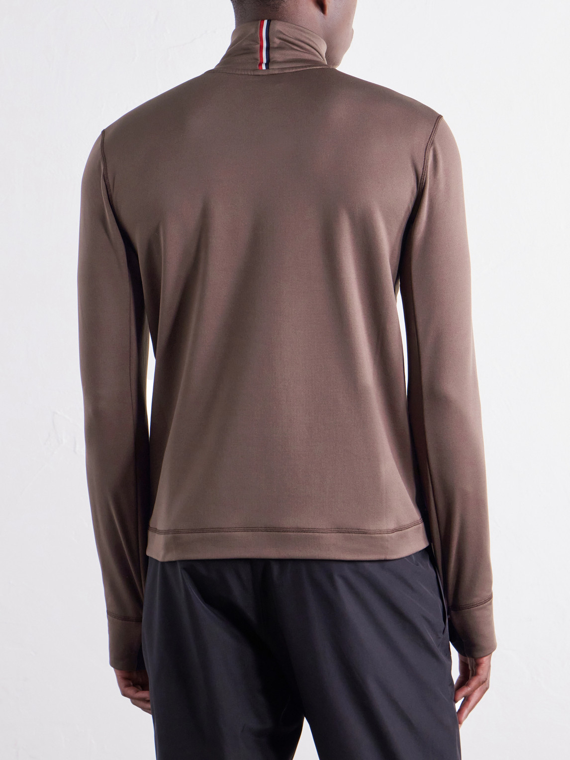 Grenoble - Slim-Fit Logo-Appliquéd Polartec® Power Grid™ Base Layer