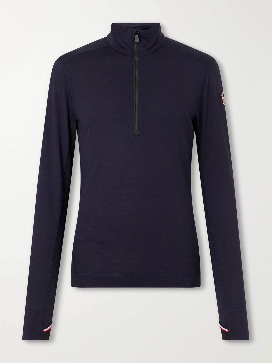 Grenoble - Wool-Blend Jersey Zip-Up Ski Base Layer