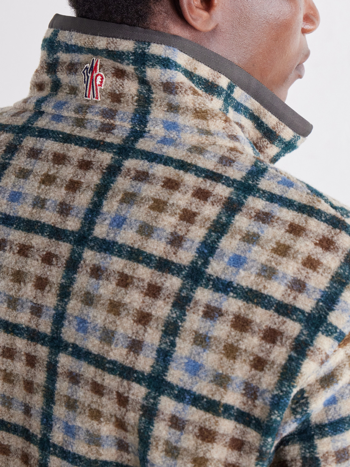 Grenoble - Reversible Checked Shell-Trimmed Fleece Padded Jacket