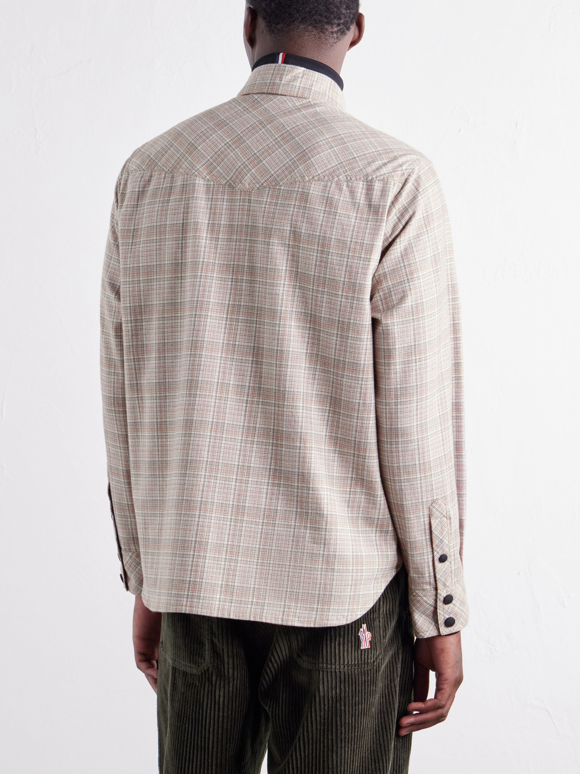 Grenoble - Checked Brushed-Cotton Shirt