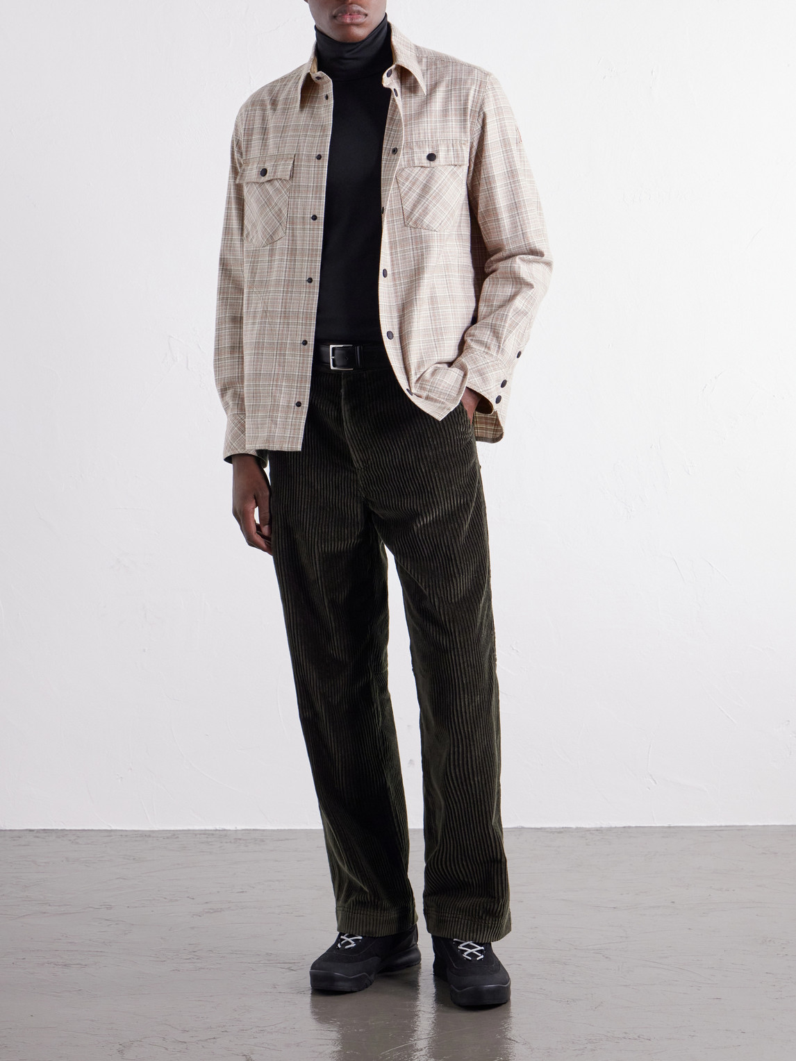 Grenoble - Checked Brushed-Cotton Shirt