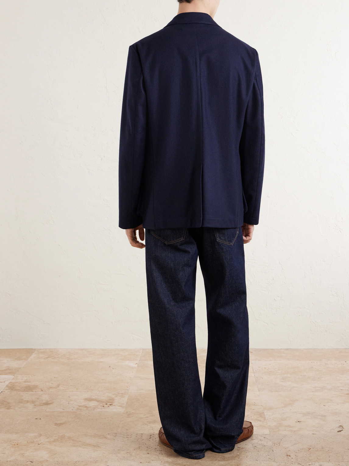  Private White V.c. - The Demob Merino Wool Blazer - Men - Blue - 2 