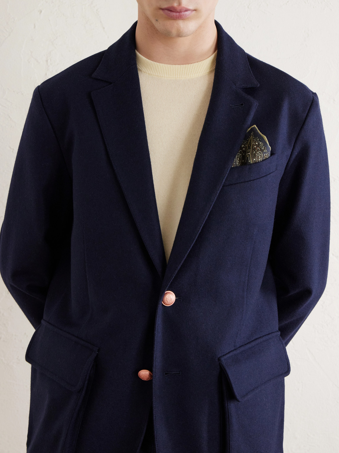 Private White V.C. - The Demob Merino Wool Blazer