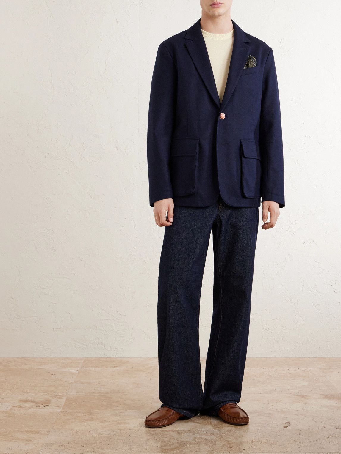 Private White V.C. - The Demob Merino Wool Blazer