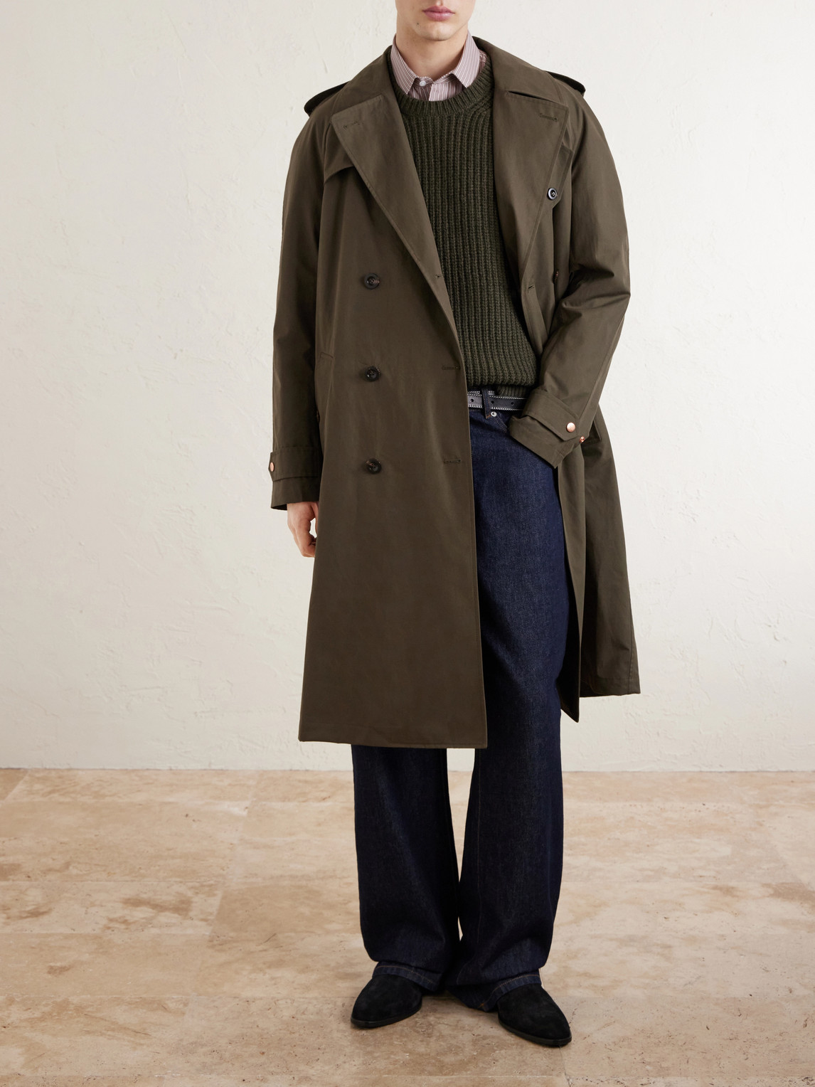 Private White V.C. - The Despatch Rider'S Double-Breasted Belted Cotton Trench Coat