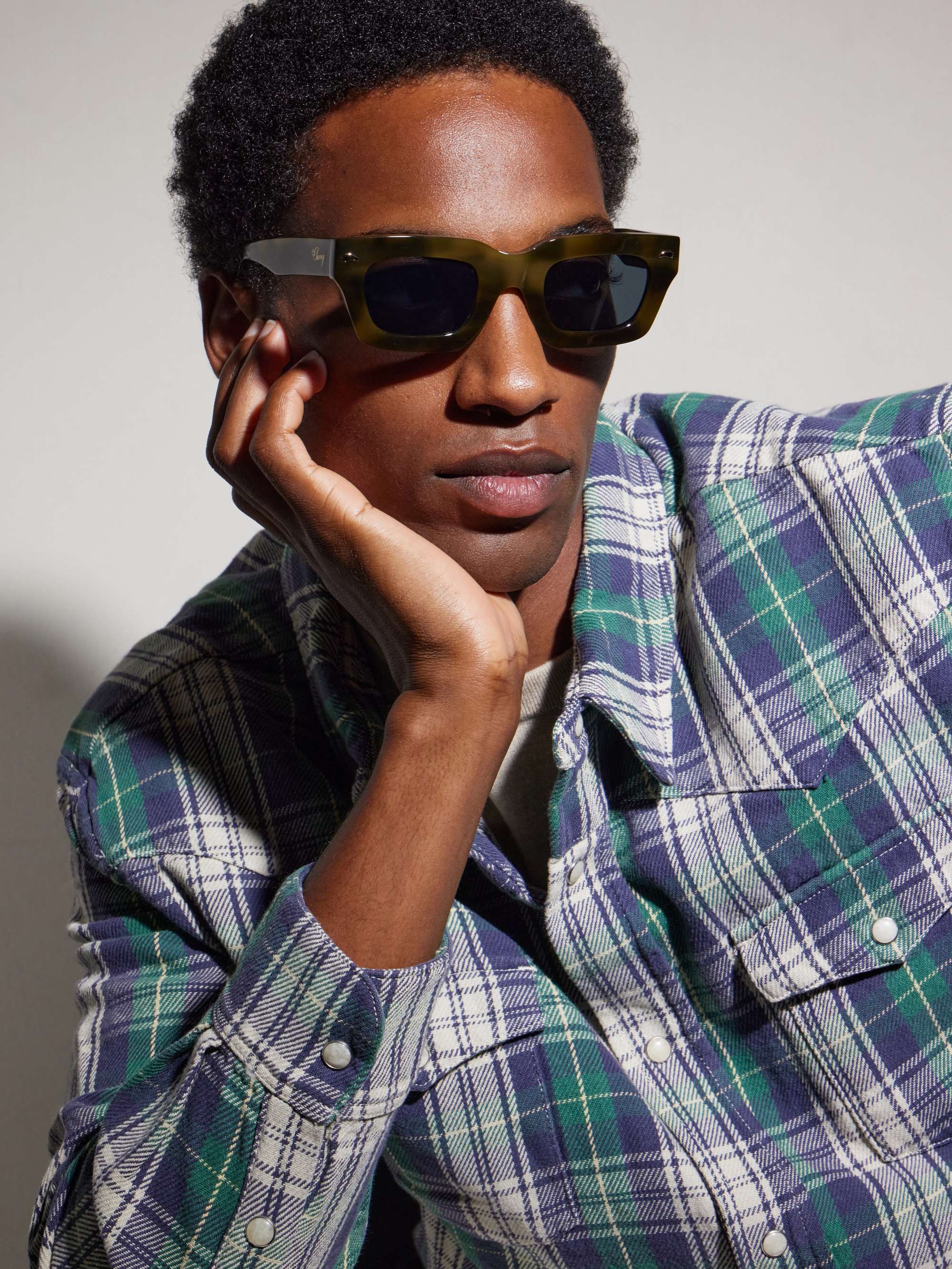 CHERRY LOS ANGELES Swingers D-Frame Acetate Sunglasses for Men