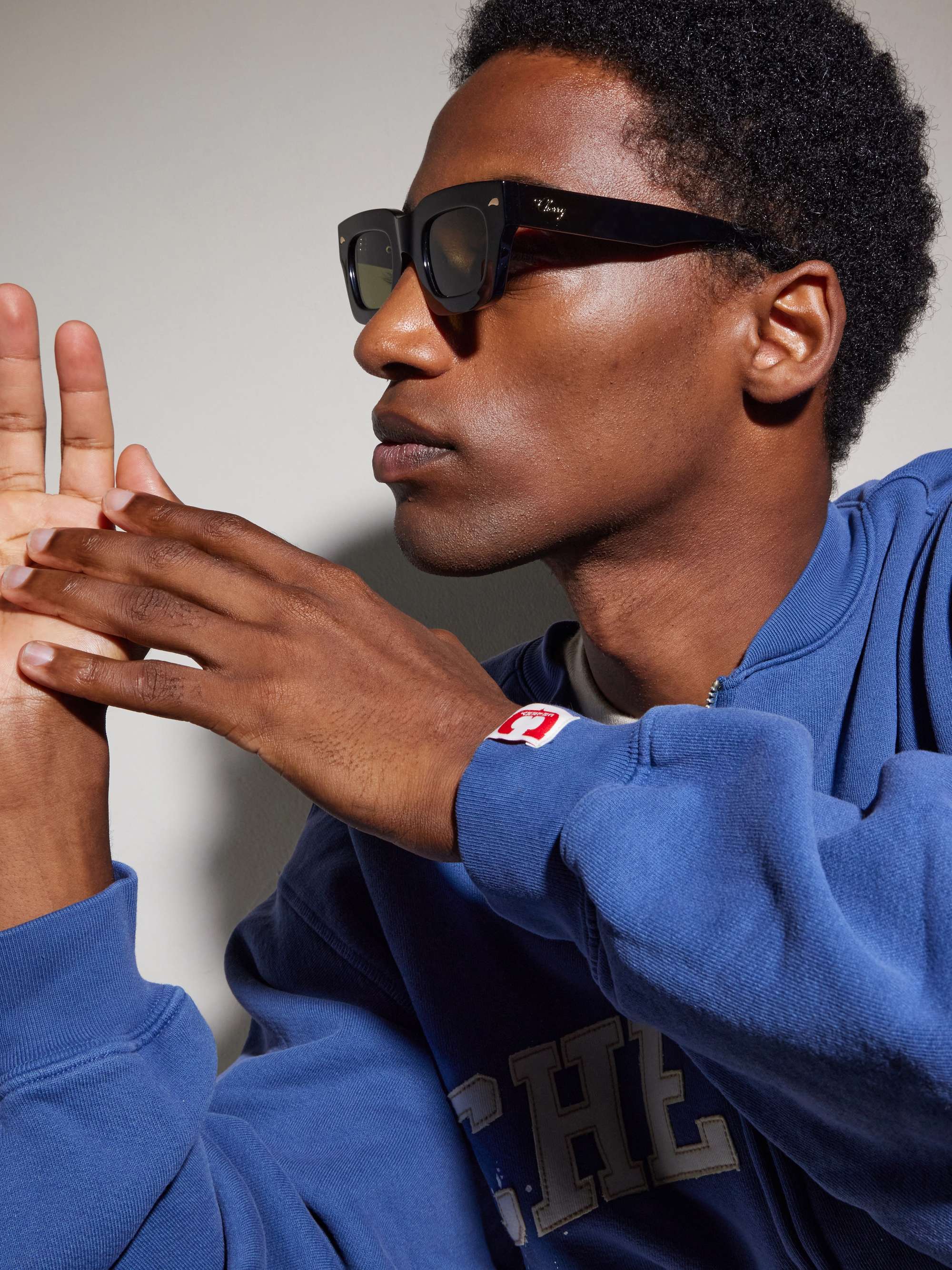★アメリカーナラガーシャツ★シンゾーンドゥーズィエムクラスbeams CHERRY LOS ANGELES Swingers D-Frame Acetate Sunglasses for Men