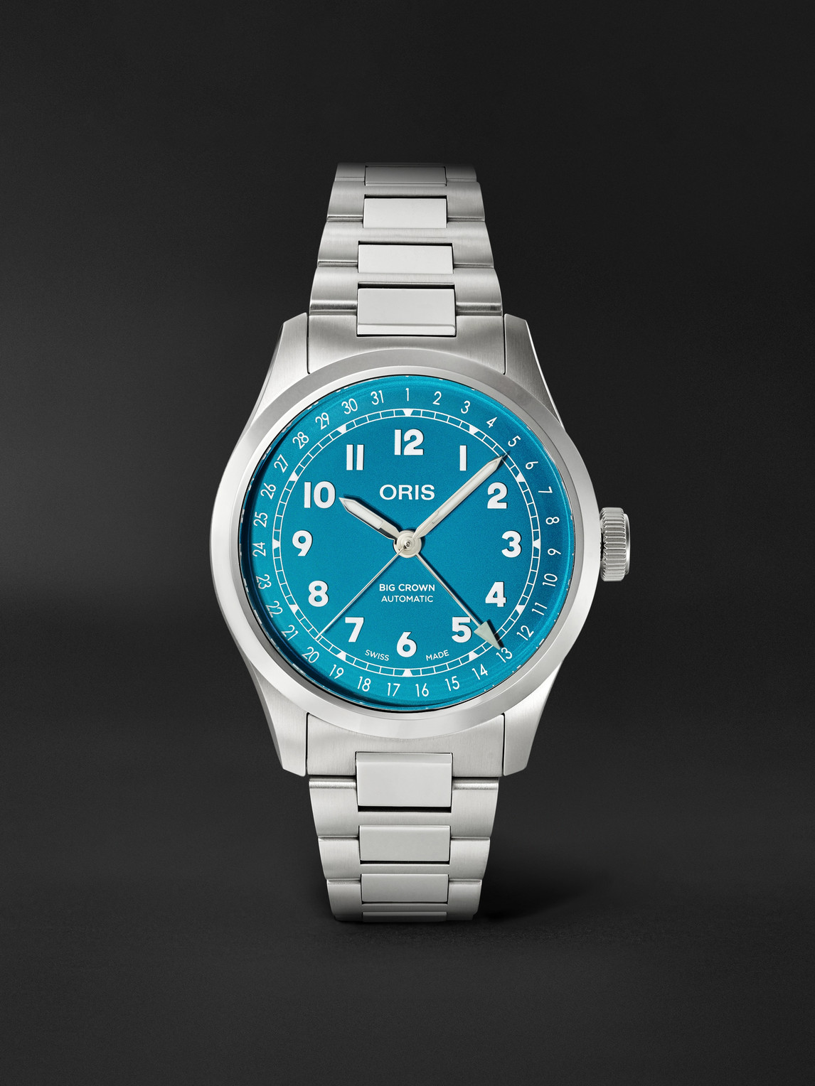 ORIS Big Crown Pointer Date Automatic 40mm Stainless Steel Watch, Ref. No. 01 754 7798 4065-07 8 20 06 - Men