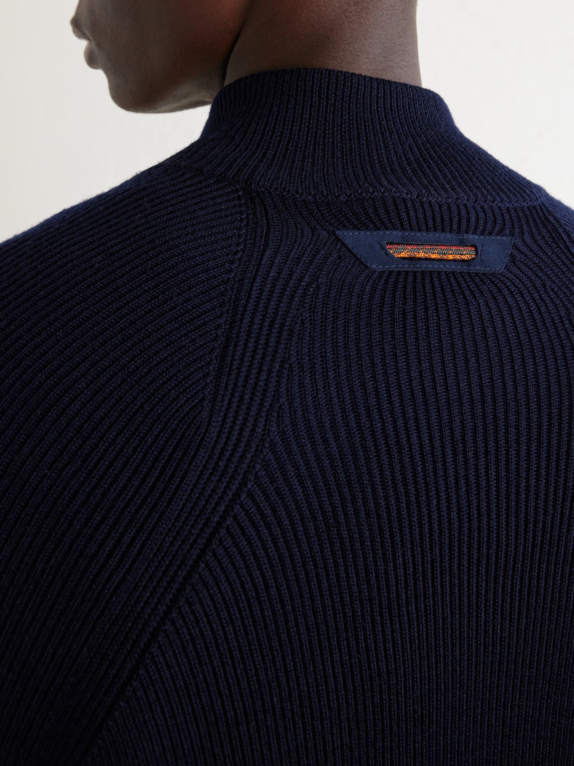 Virgin Wool And Shell Bomber Jacket