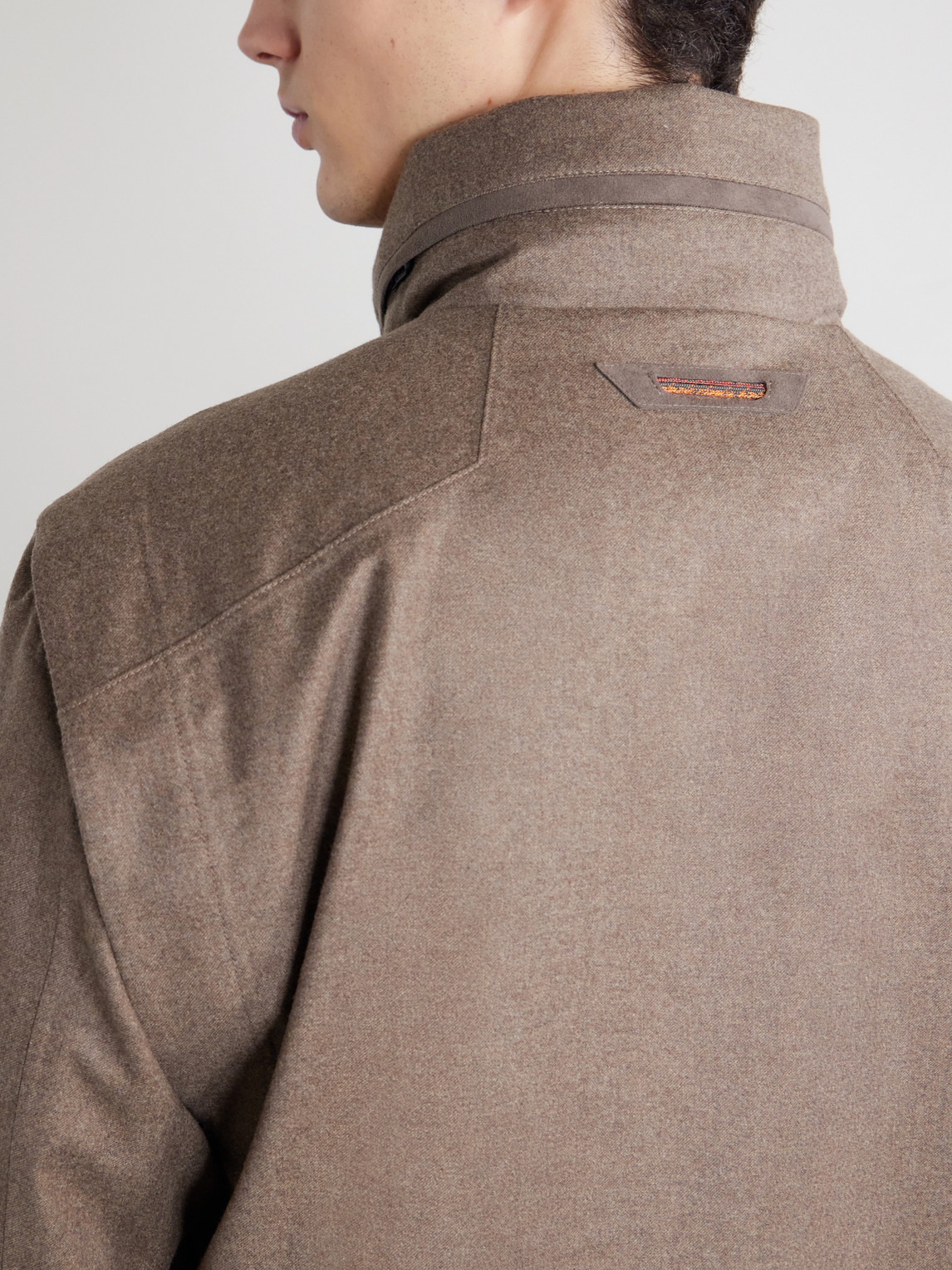 Explorer Reversible Padded Cashmere And Wool Gilet