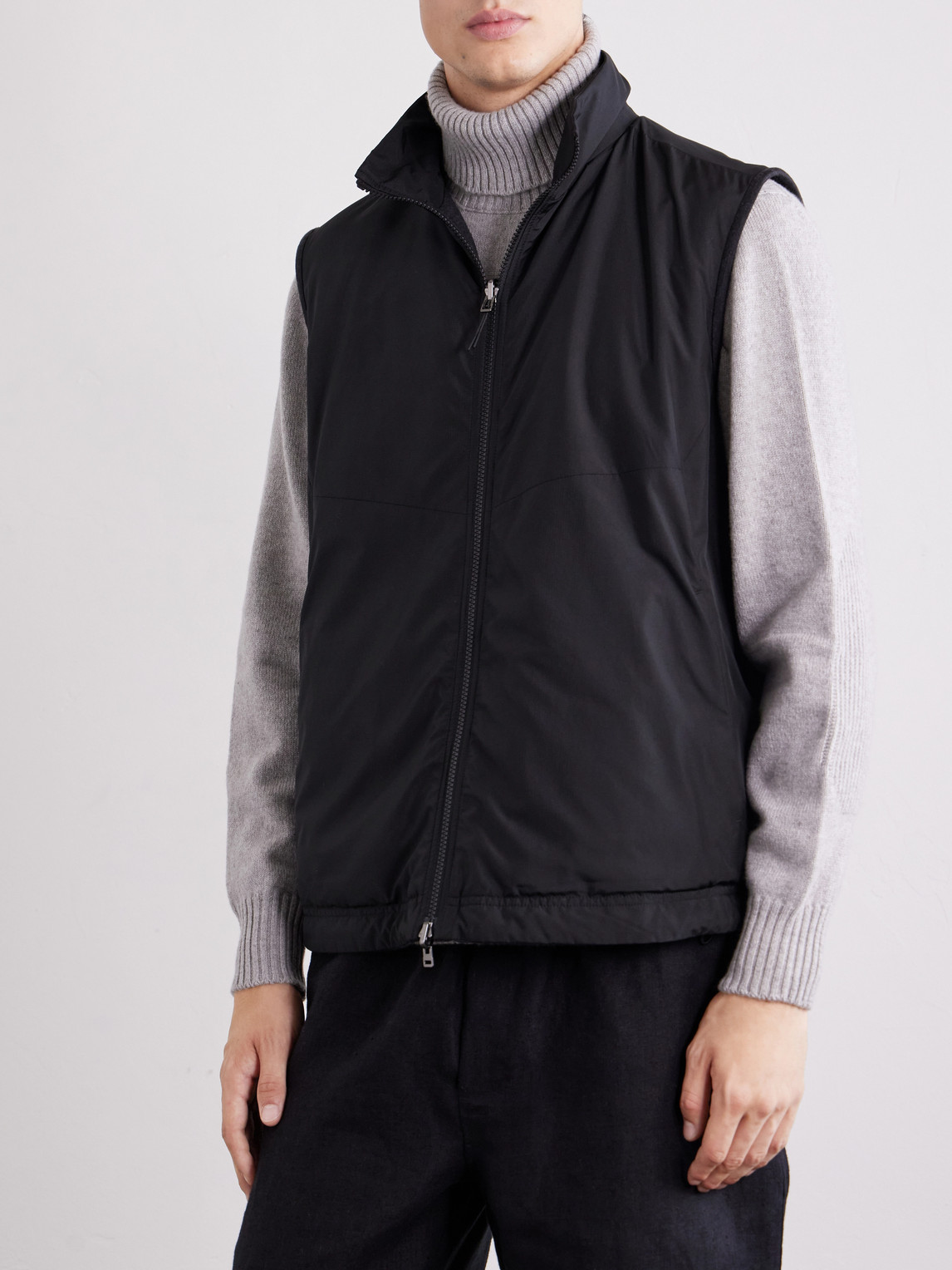 Sease Explorer Reversible Padded Wool-Blend Jersey and Micro-Ripstop Gilet - Men | Thumbnail 6 Sease Explorer Reversible Padded Wool-Blend Jersey and Micro-Ripstop Gilet - Men | Thumbnail 6