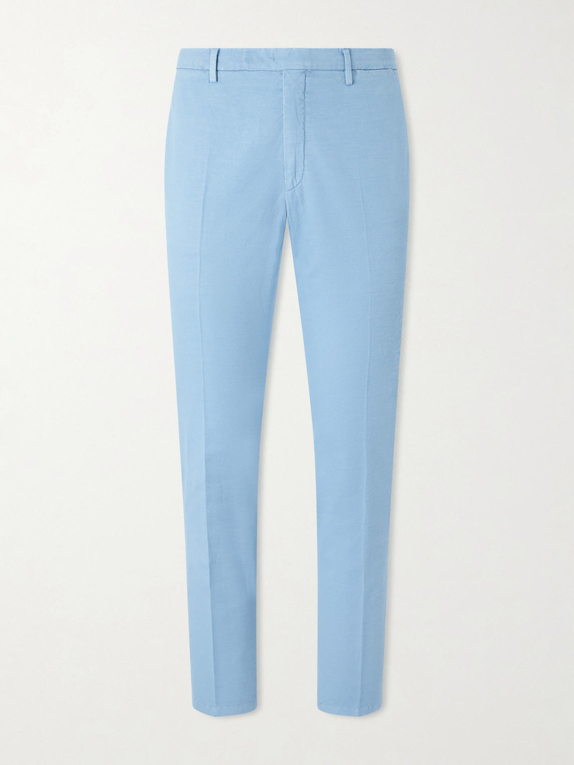 Boglioli Straight-Leg Cotton-Blend Suit Trousers IT 54