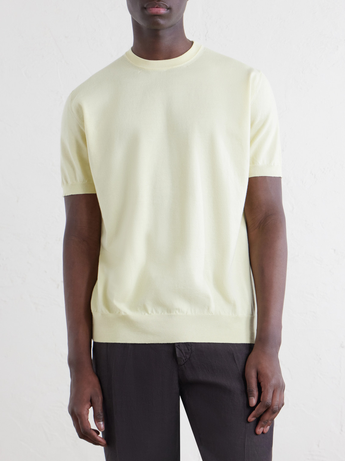 Garment-Dyed Cotton-Jersey T-Shirt