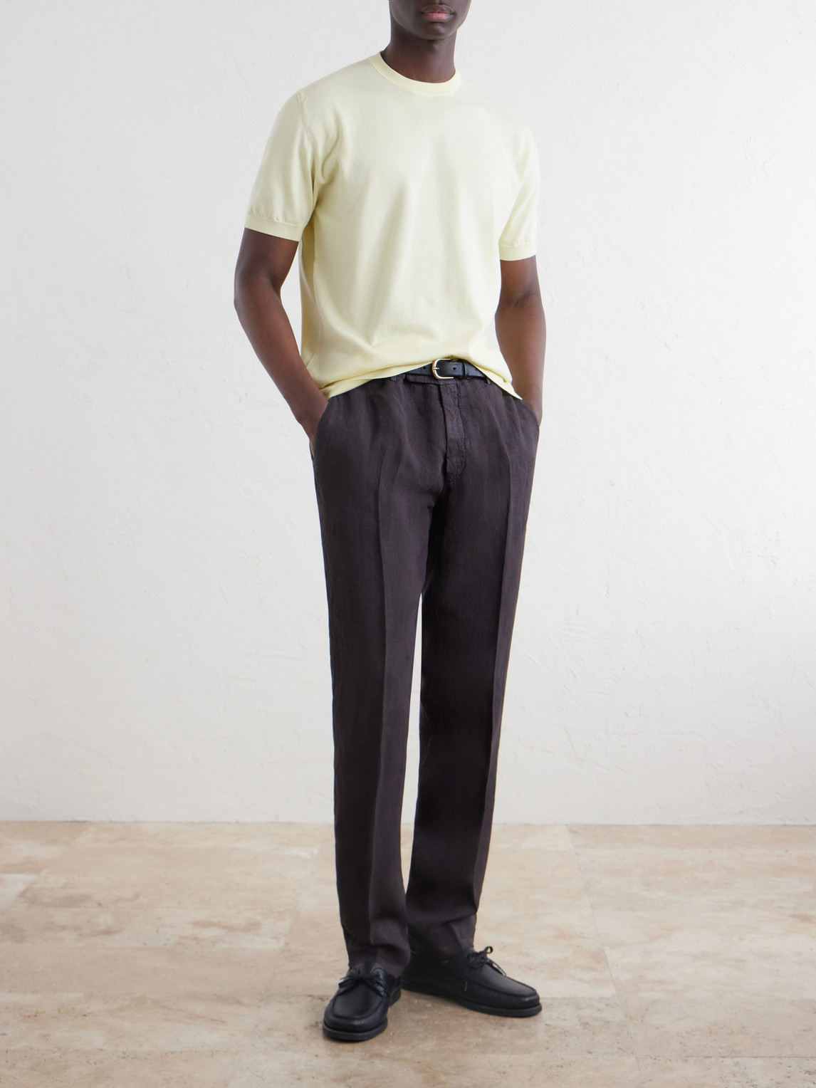 Garment-Dyed Cotton-Jersey T-Shirt
