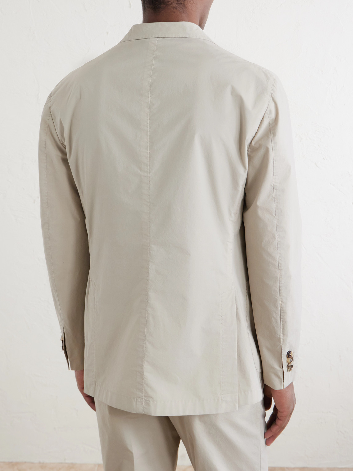 Kei Cotton-Blend Suit Jacket