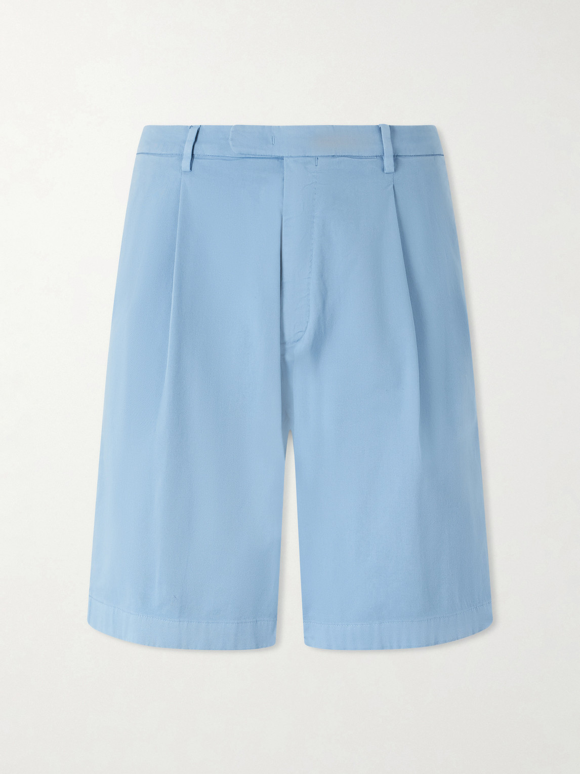 Boglioli Straight-Leg Cotton-Blend Shorts IT 56