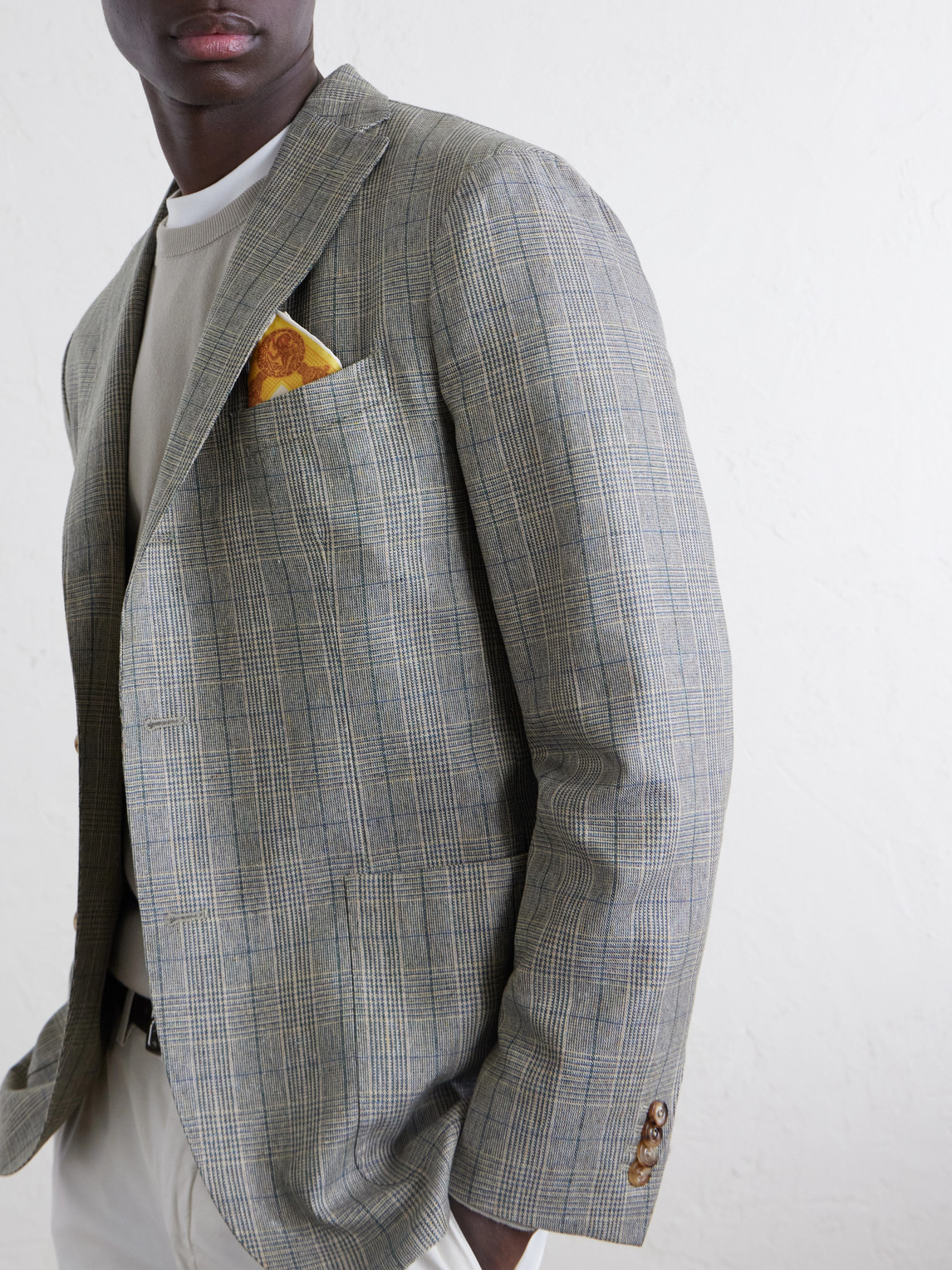 Prince Of Wales Checked Blazer