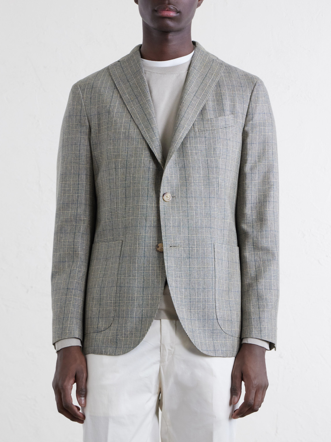 Prince Of Wales Checked Blazer