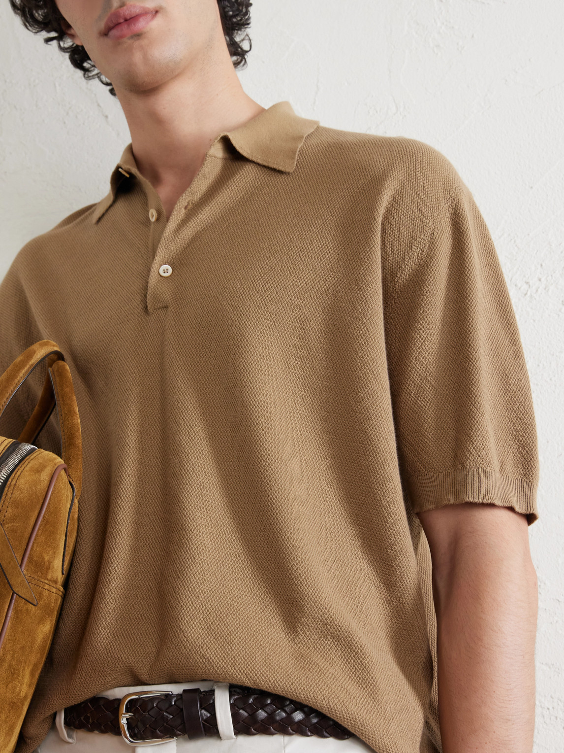 Cotton-Piqué Polo Shirt