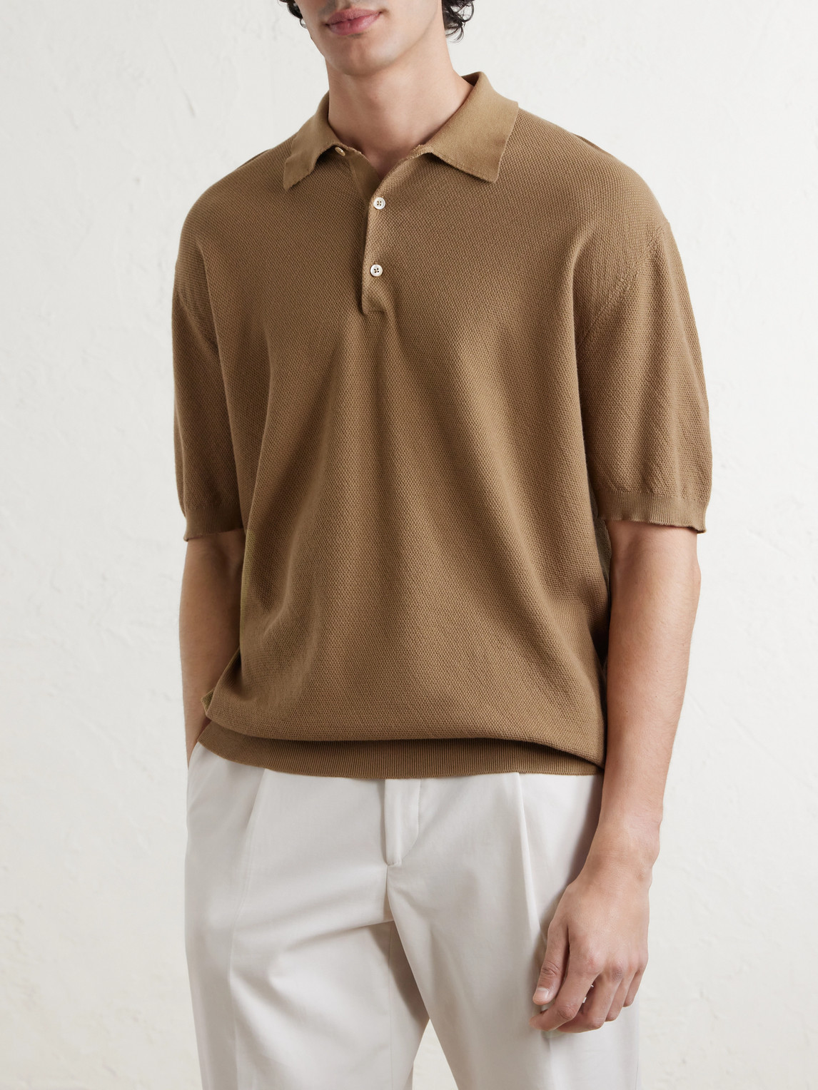 Cotton-Piqué Polo Shirt