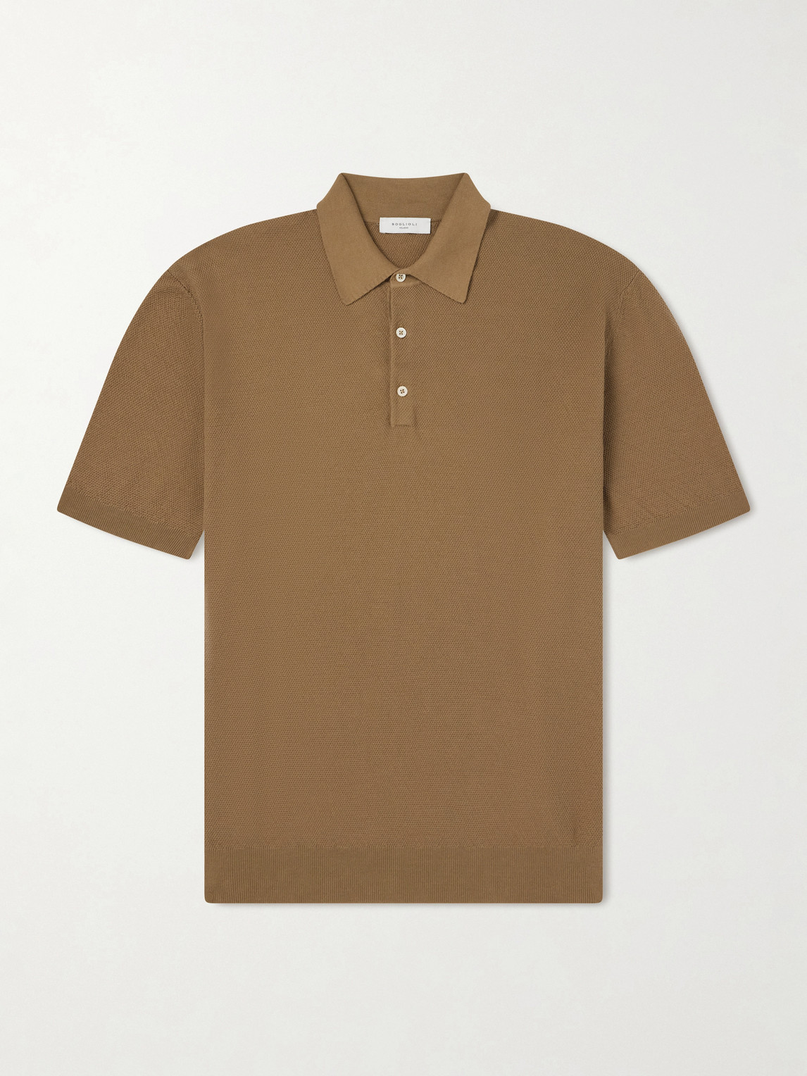 Boglioli Cotton-Piqué Polo Shirt - Men