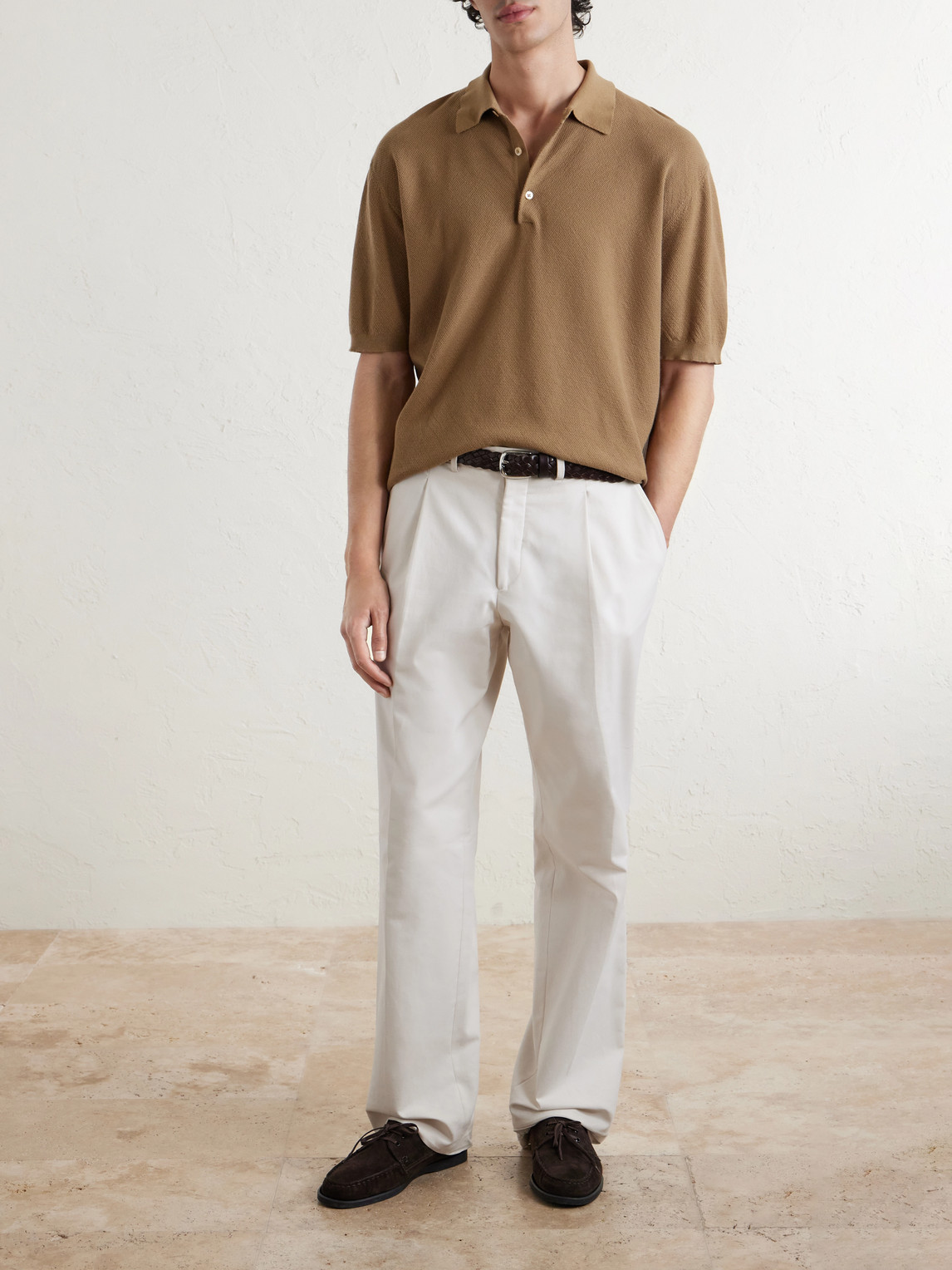 Cotton-Piqué Polo Shirt