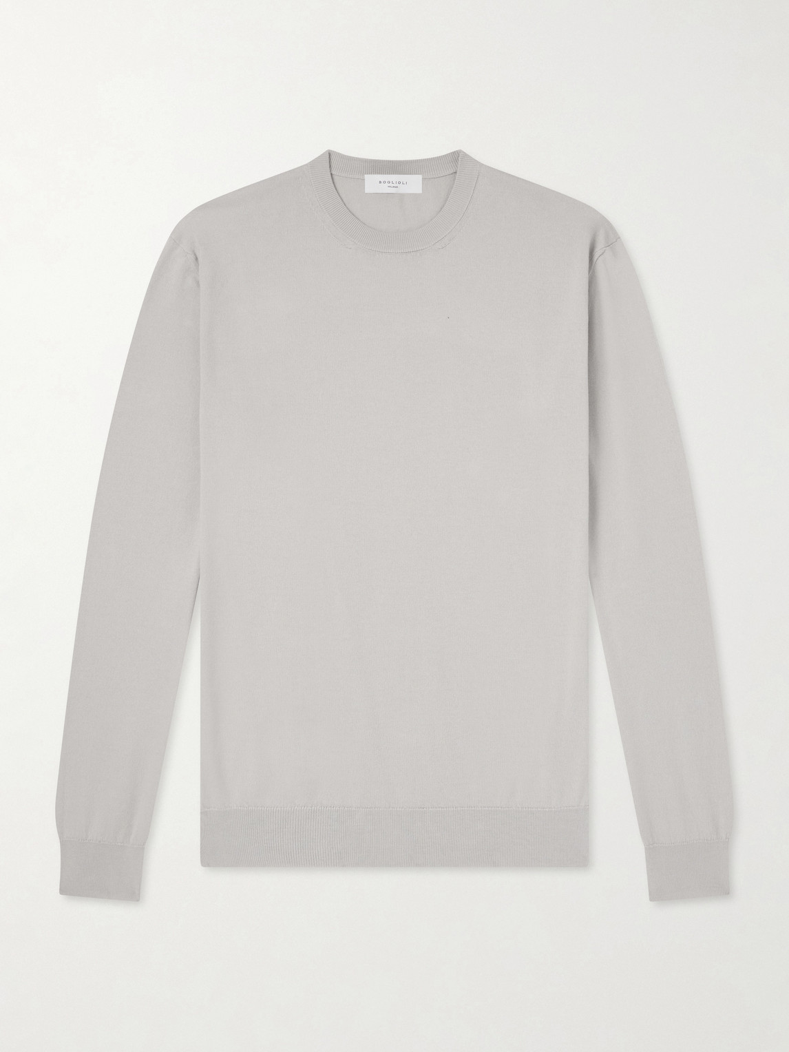 Boglioli Cotton-Jersey Sweater - Men