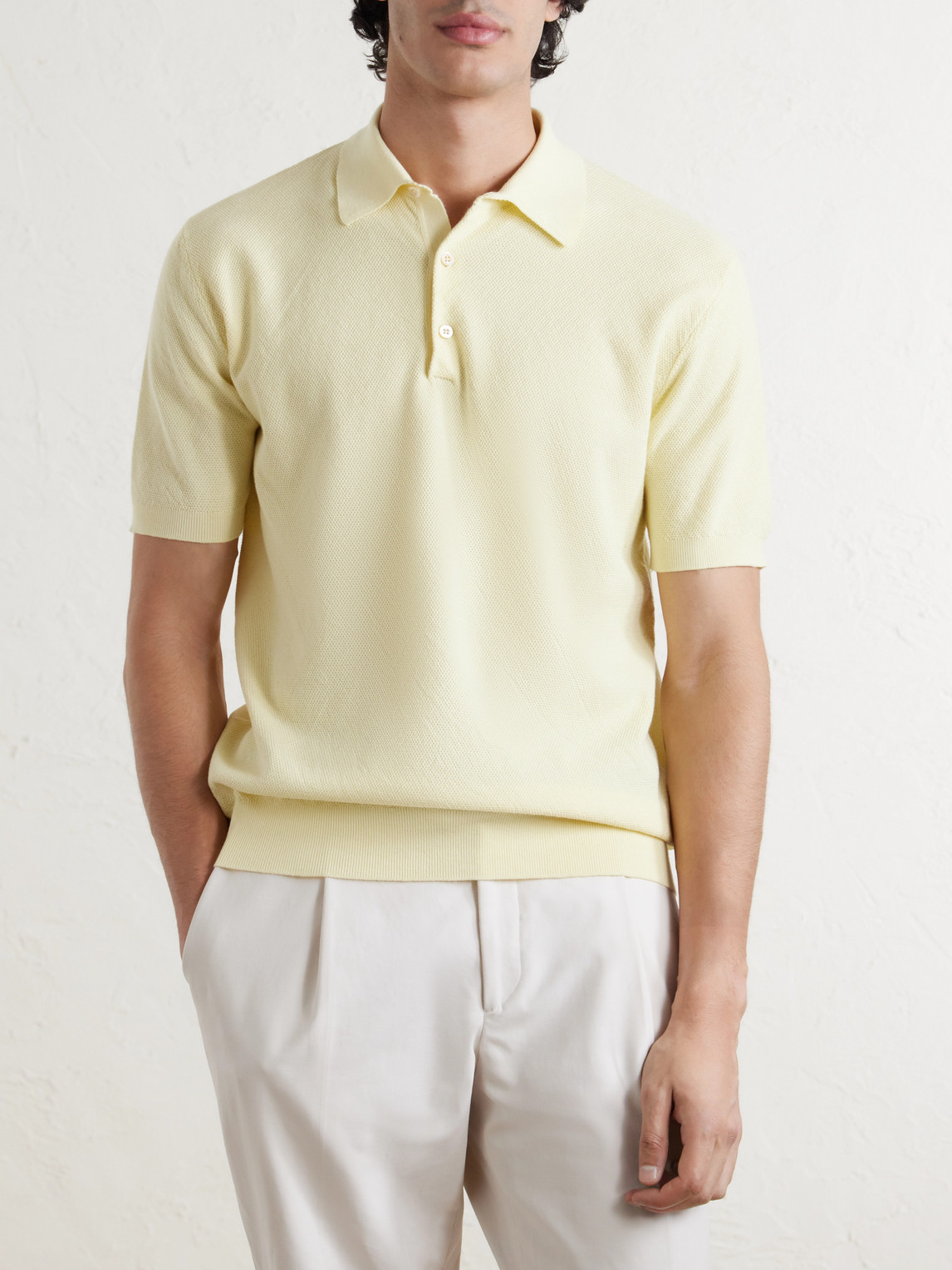 Cotton-Piqué Polo Shirt