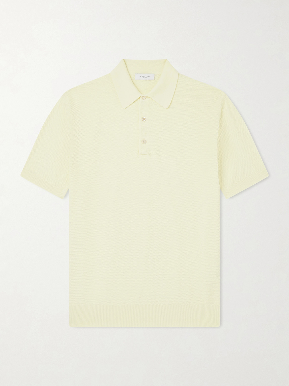 Boglioli Cotton-Piqué Polo Shirt - Men