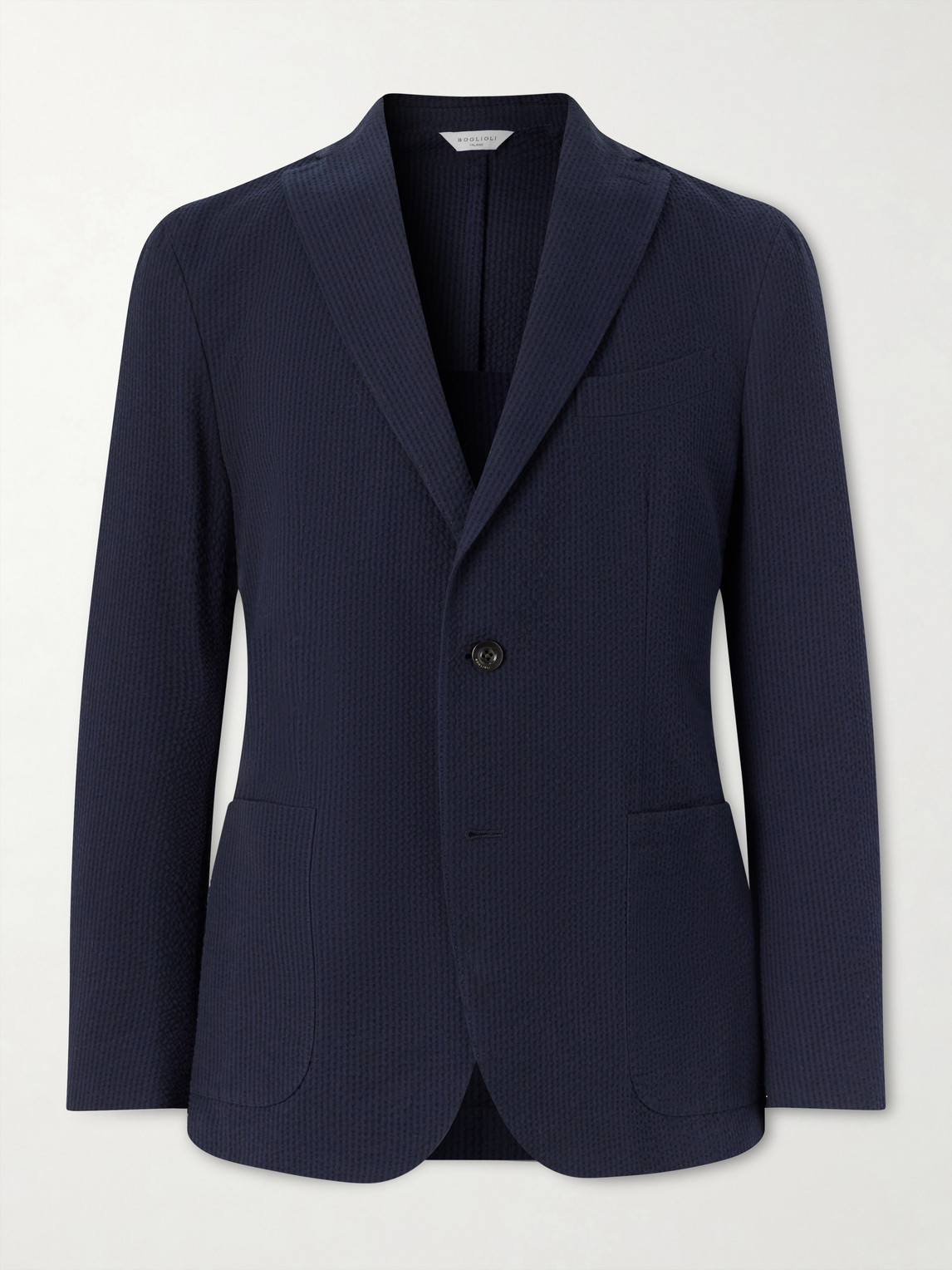 Boglioli Cotton-Seersucker Blazer IT 50