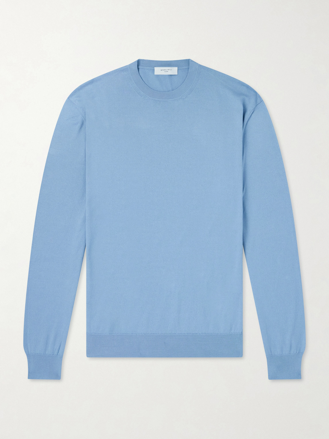 Boglioli Cotton-Jersey Sweater - Men