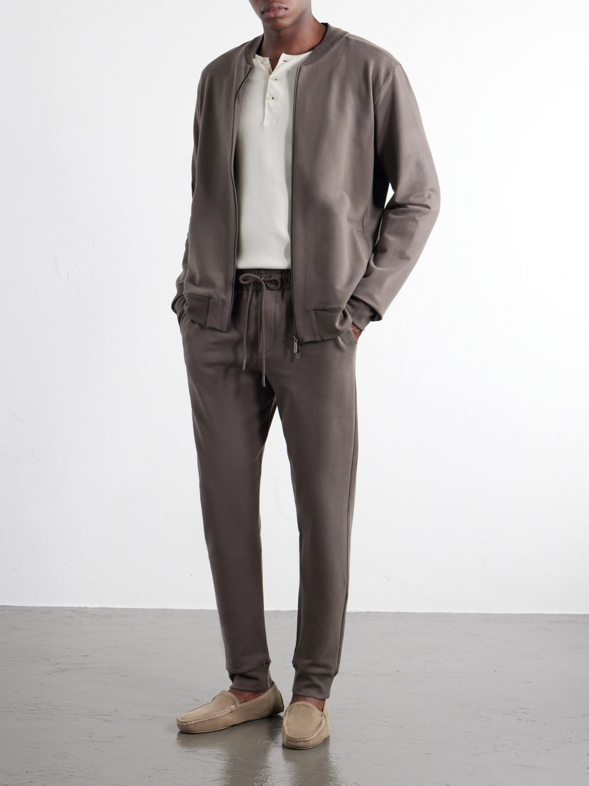 Stretch Modal And Cotton-Blend Jersey Pyjama Trousers