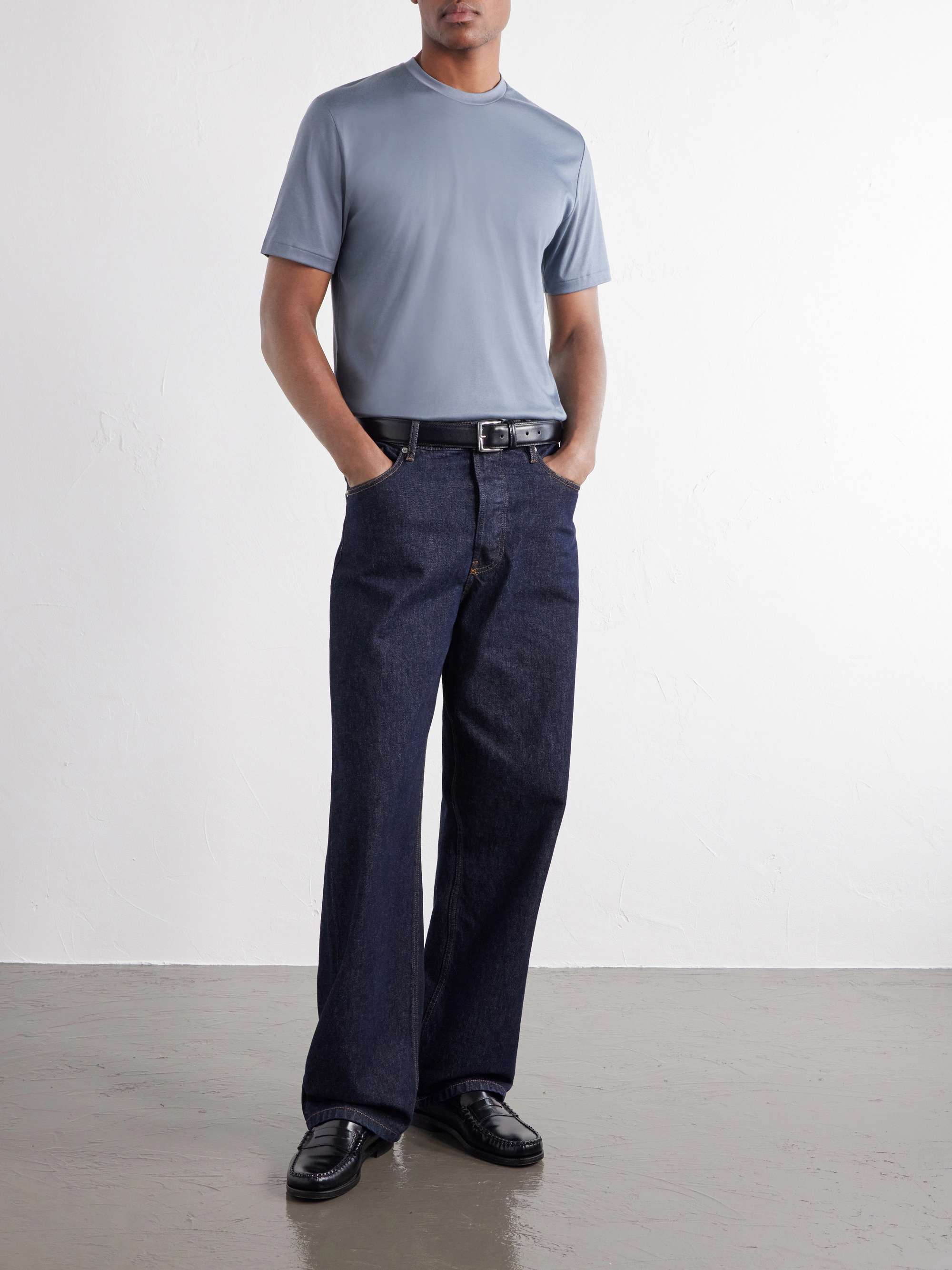 ZIMMERLI Slim-Fit Sea Island Cotton-Jersey T-Shirt
