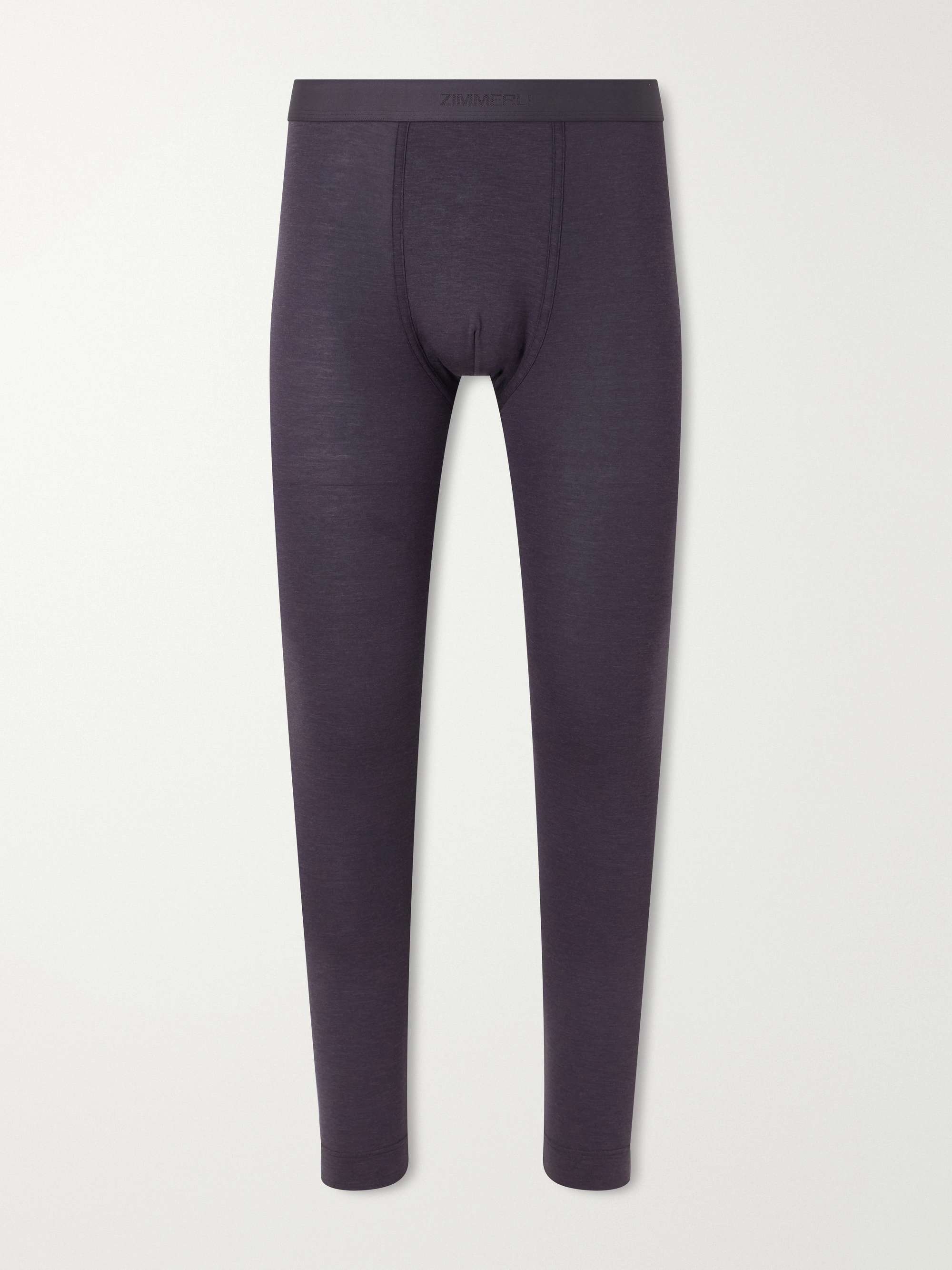 ZIMMERLI Modal-Blend Jersey Long Johns