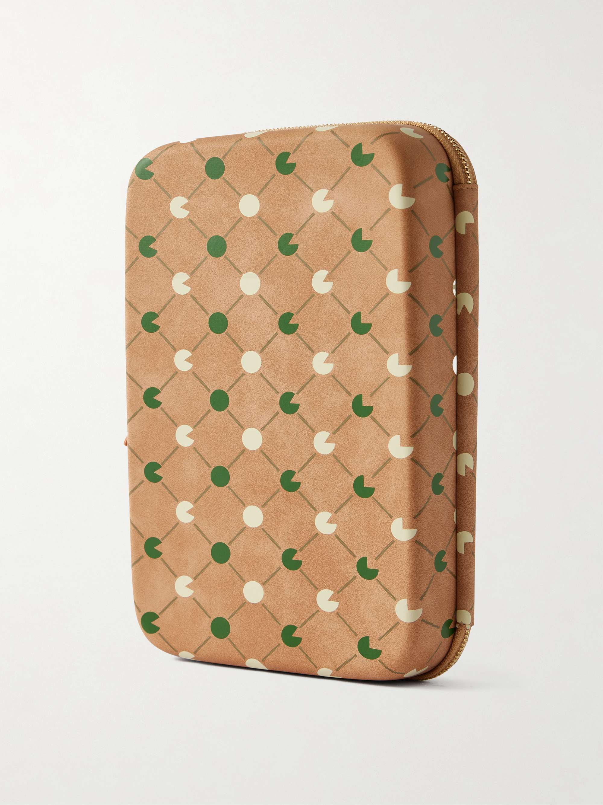 GARRETT LEIGHT CALIFORNIA OPTICAL Collector's Faux Suede Glasses Case