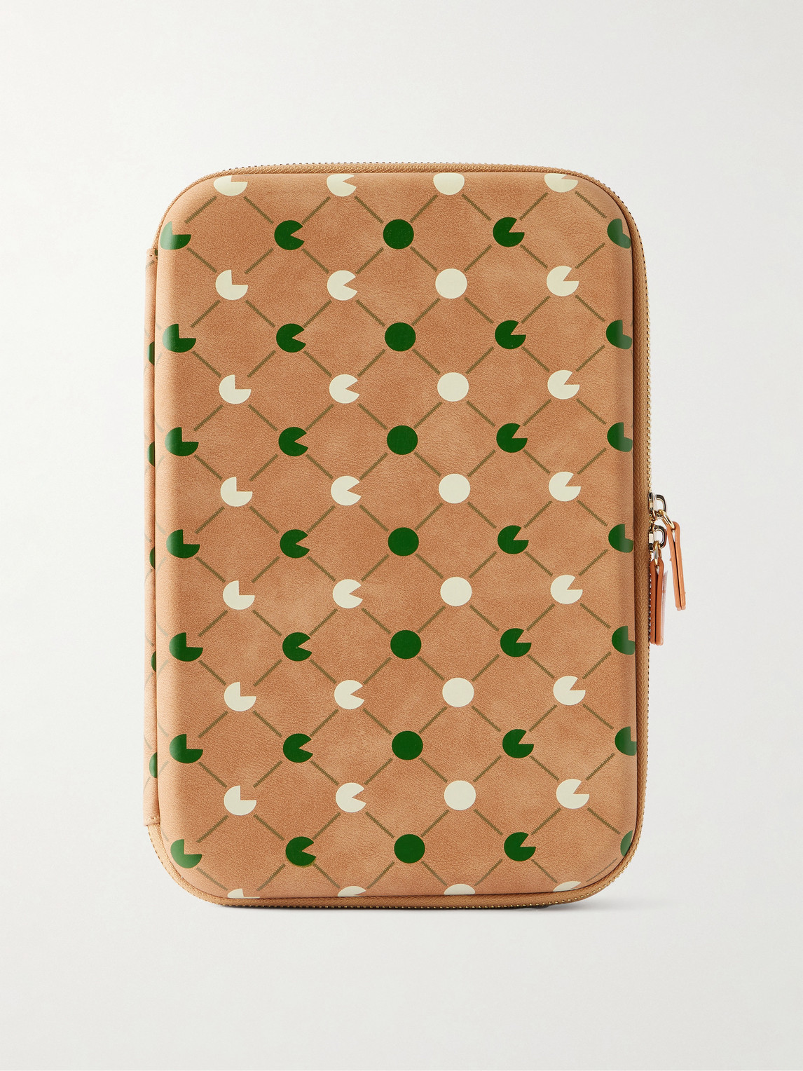 Garrett Leight California Optical Collector's Printed Glasses Case In Brown