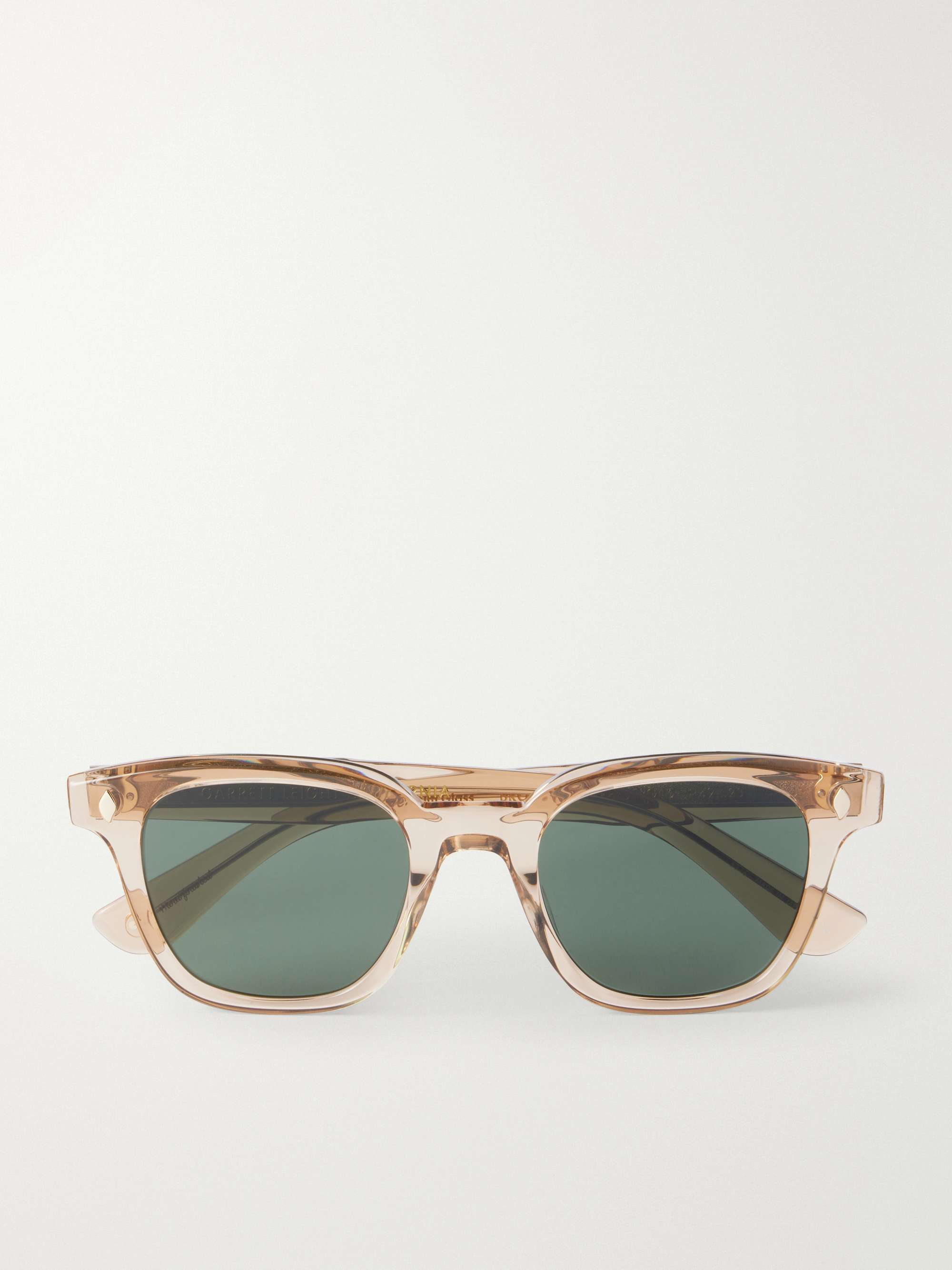 GARRETT LEIGHT CALIFORNIA OPTICAL Broadway D-Frame Acetate Sunglasses